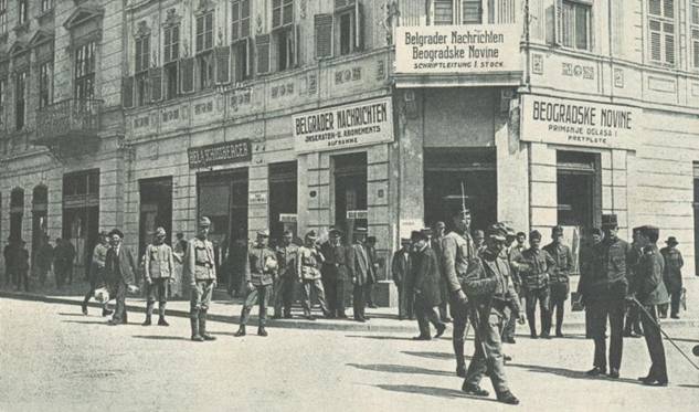 Окупаторски војници и „српска латиница“. Београд 1915 – 1918. г.